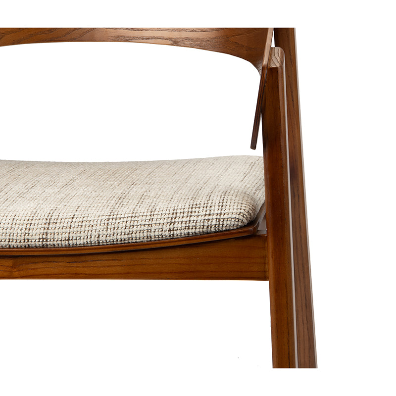 Edo Holzsessel Rötlich