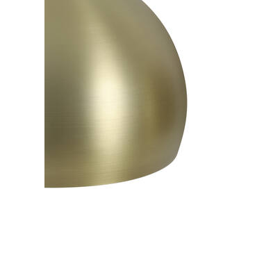 JAICEY 3‑flammige Hängeleuchte mattgold 120 cm, 45 cm Schirme, höhenverstellbar