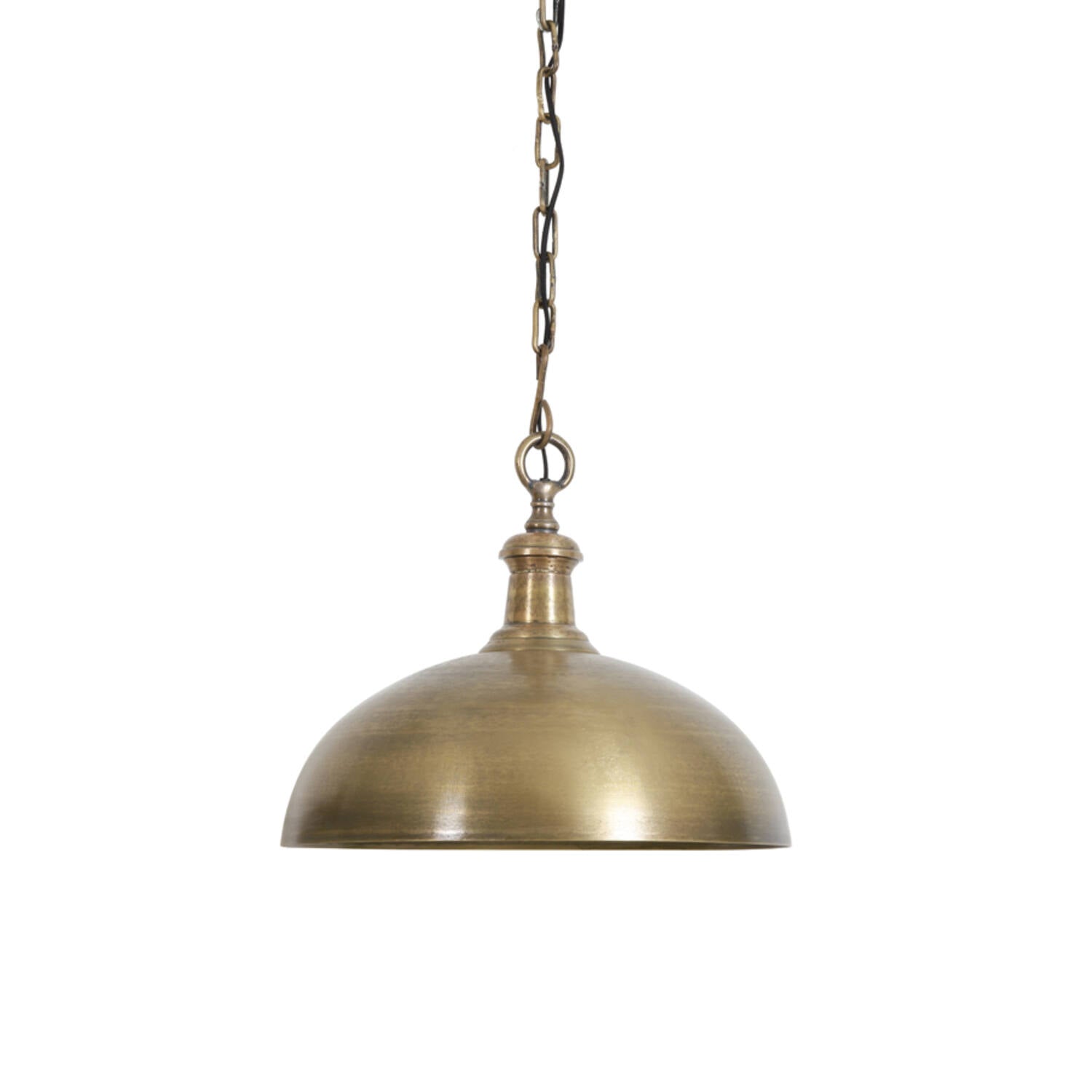 Hängeleuchte Demi Ø50 cm Altbronze industrielle, robuste Metalllampe E27
