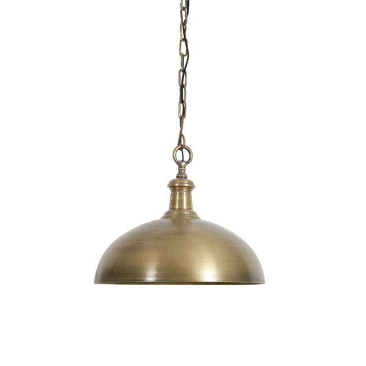 Hängeleuchte Demi Ø50 cm Altbronze industrielle, robuste Metalllampe E27