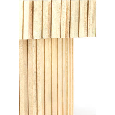 KIOTO Couchtisch Mangoholz 120×70×42 cm, rechteckig, naturell, stabil