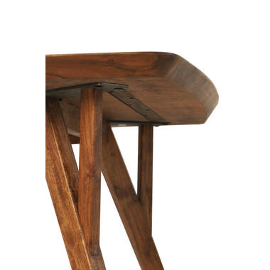 Esstisch QUENZA Akazienholz 220x100 cm braun, massiv, rechteckig
