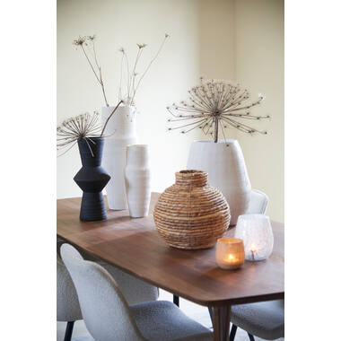 Esstisch QUENZA Akazienholz 220x100 cm braun, massiv, rechteckig