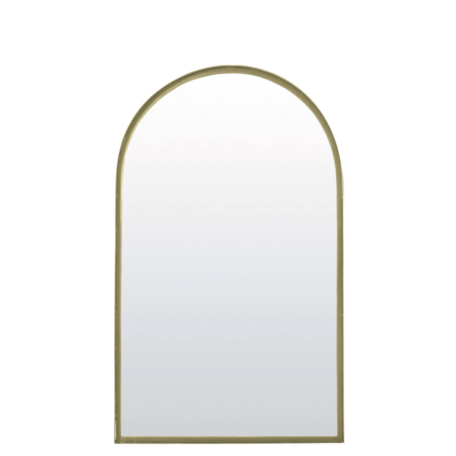 FERES großer Bogen-Spiegel 90 x 5 x 150 cm Altbronze