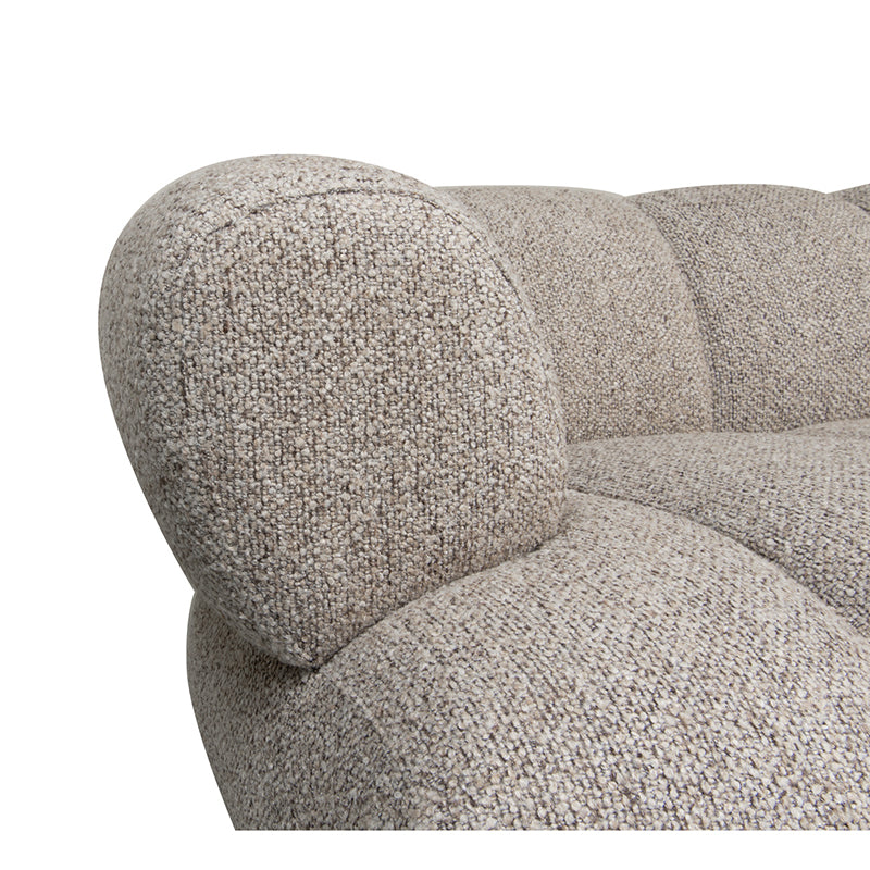 New York 2,5-Sitzer Sand Boucle