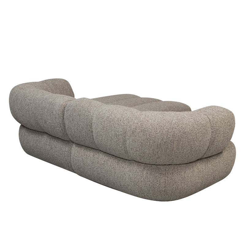 New York 2,5-Sitzer-Sofa - Longchair rechts - Sand Boucle