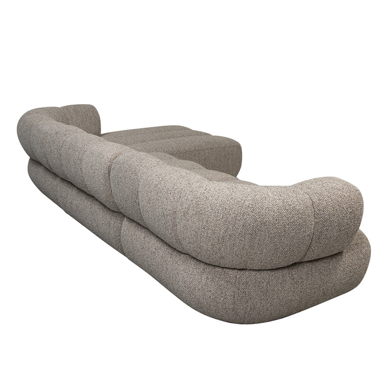 New York 4-Sitzer (Rechts Lounge) Sand Boucle