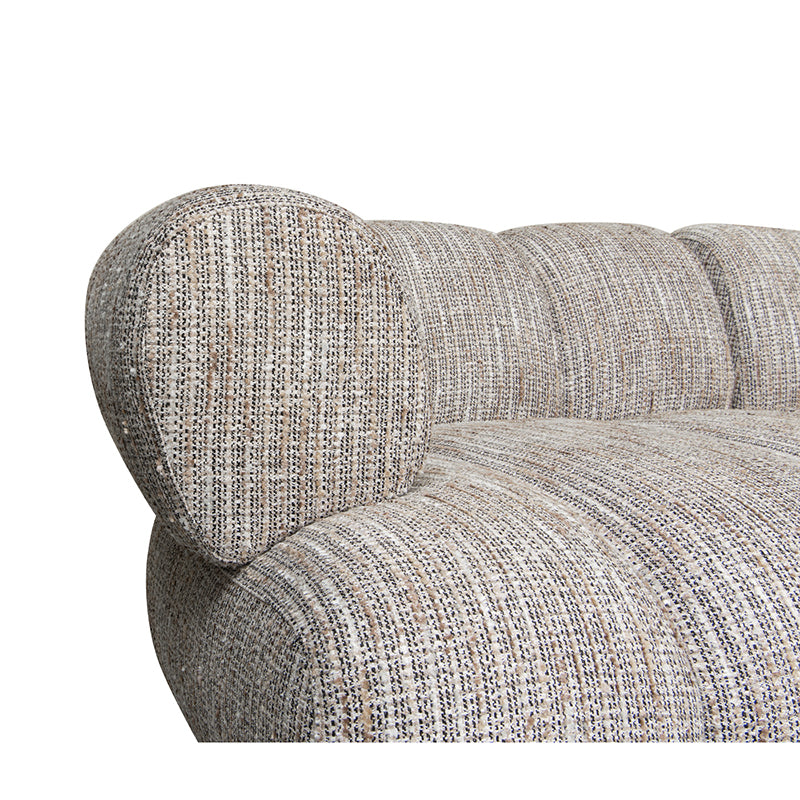 New York 2,5-Sitzer-Sofa - Longchair rechts - Coco