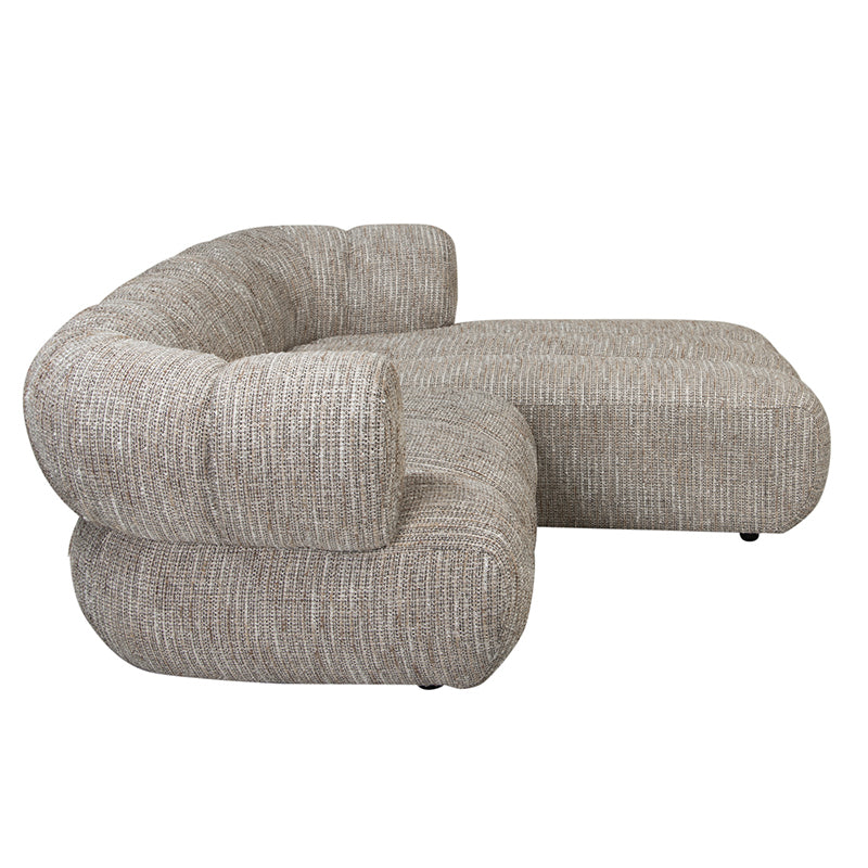 New York 2,5-Sitzer-Sofa - Longchair rechts - Coco