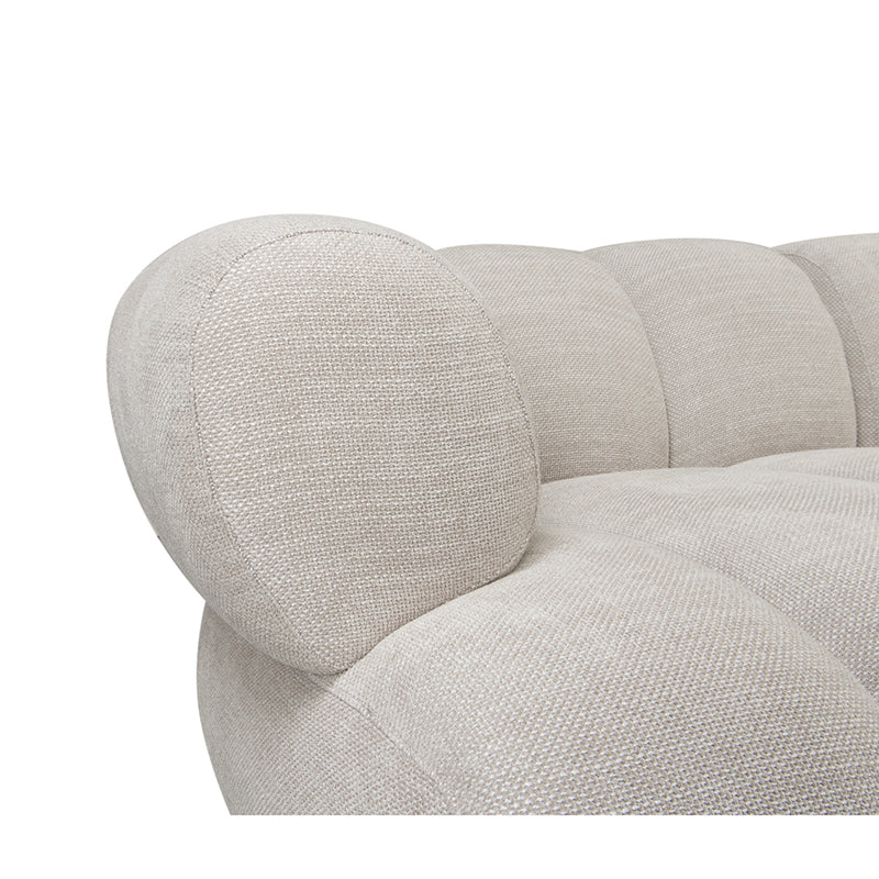 New York 2,5-Sitzer-Sofa - Longchair rechts - Beige