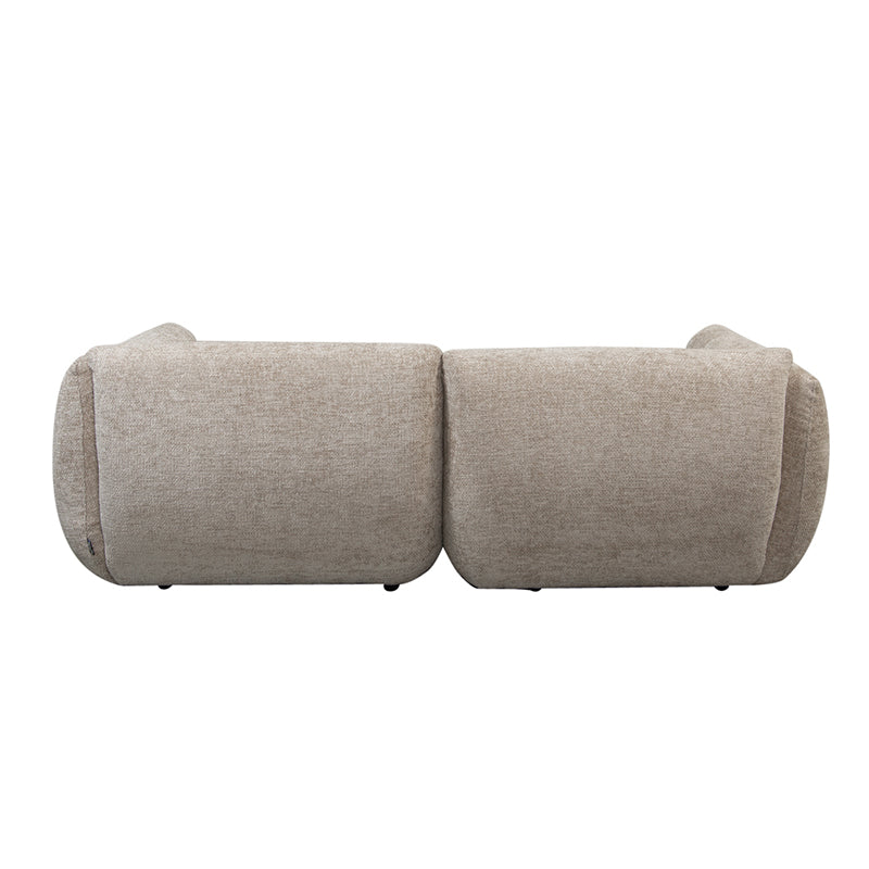 Amsterdam 2,5-Sitzer + Ottoman - Latte