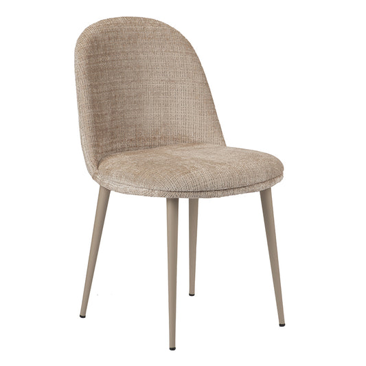 Komfortabler Cremefarbener Egg Chair: Ergonomischer Design Sessel mit Stoffbezug