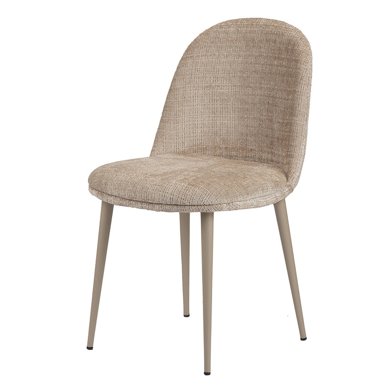 Komfortabler Cremefarbener Egg Chair: Ergonomischer Design Sessel mit Stoffbezug