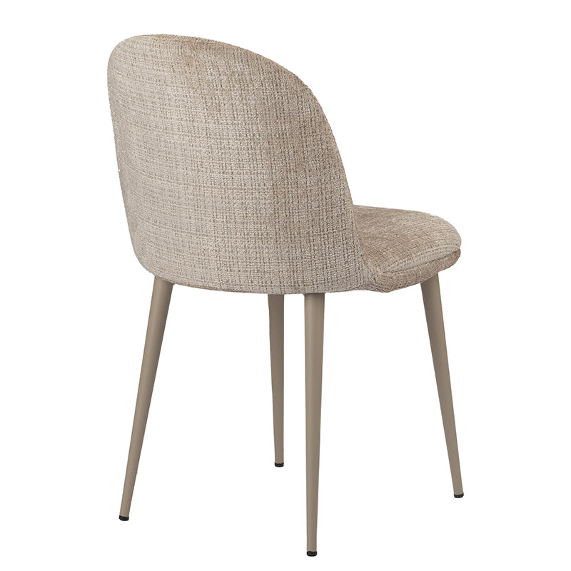 Komfortabler Cremefarbener Egg Chair: Ergonomischer Design Sessel mit Stoffbezug