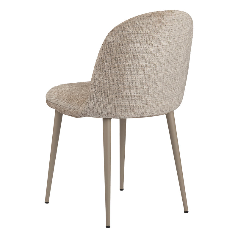 Komfortabler Cremefarbener Egg Chair: Ergonomischer Design Sessel mit Stoffbezug