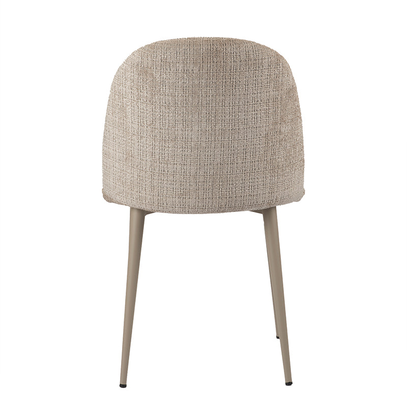 Komfortabler Cremefarbener Egg Chair: Ergonomischer Design Sessel mit Stoffbezug