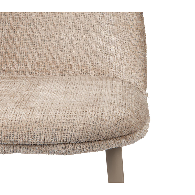 Komfortabler Cremefarbener Egg Chair: Ergonomischer Design Sessel mit Stoffbezug