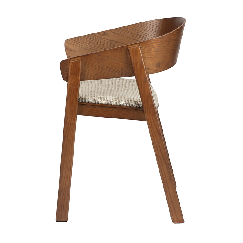 Edo Holzsessel Rötlich