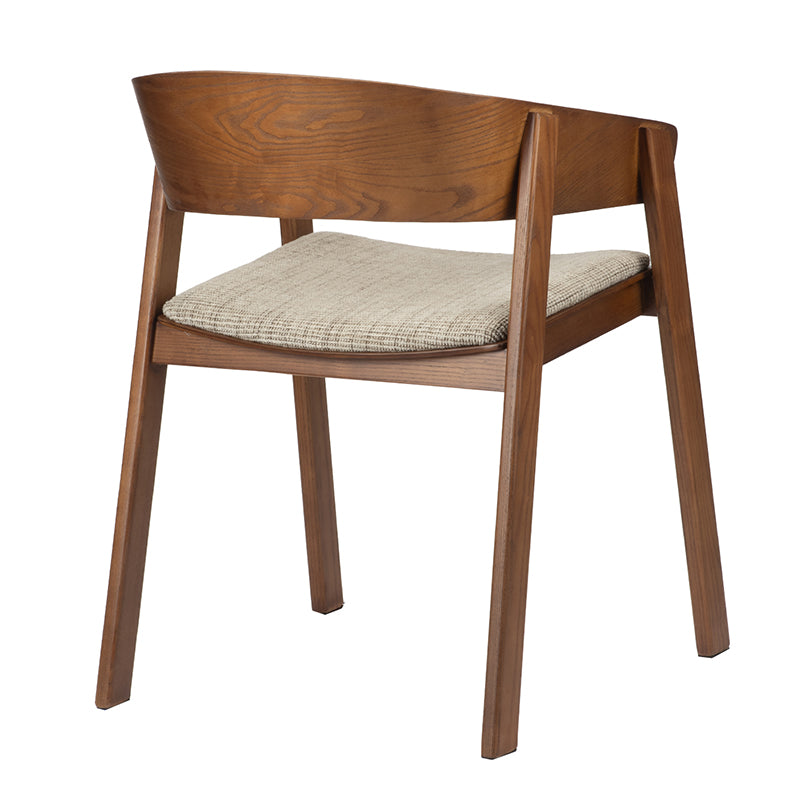 Edo Holzsessel Rötlich