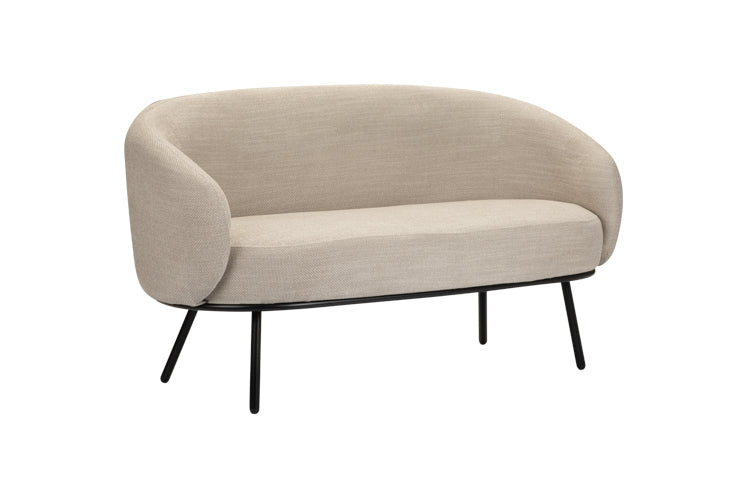 Mars Zweisitzer Sofa Beige