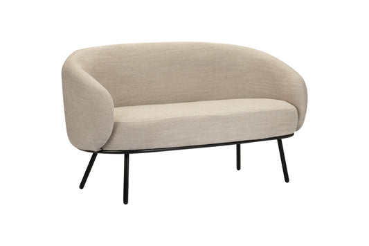 Mars Zweisitzer Sofa Beige